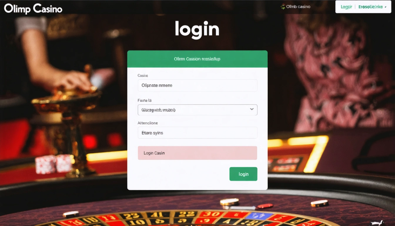 login Olimp Casino